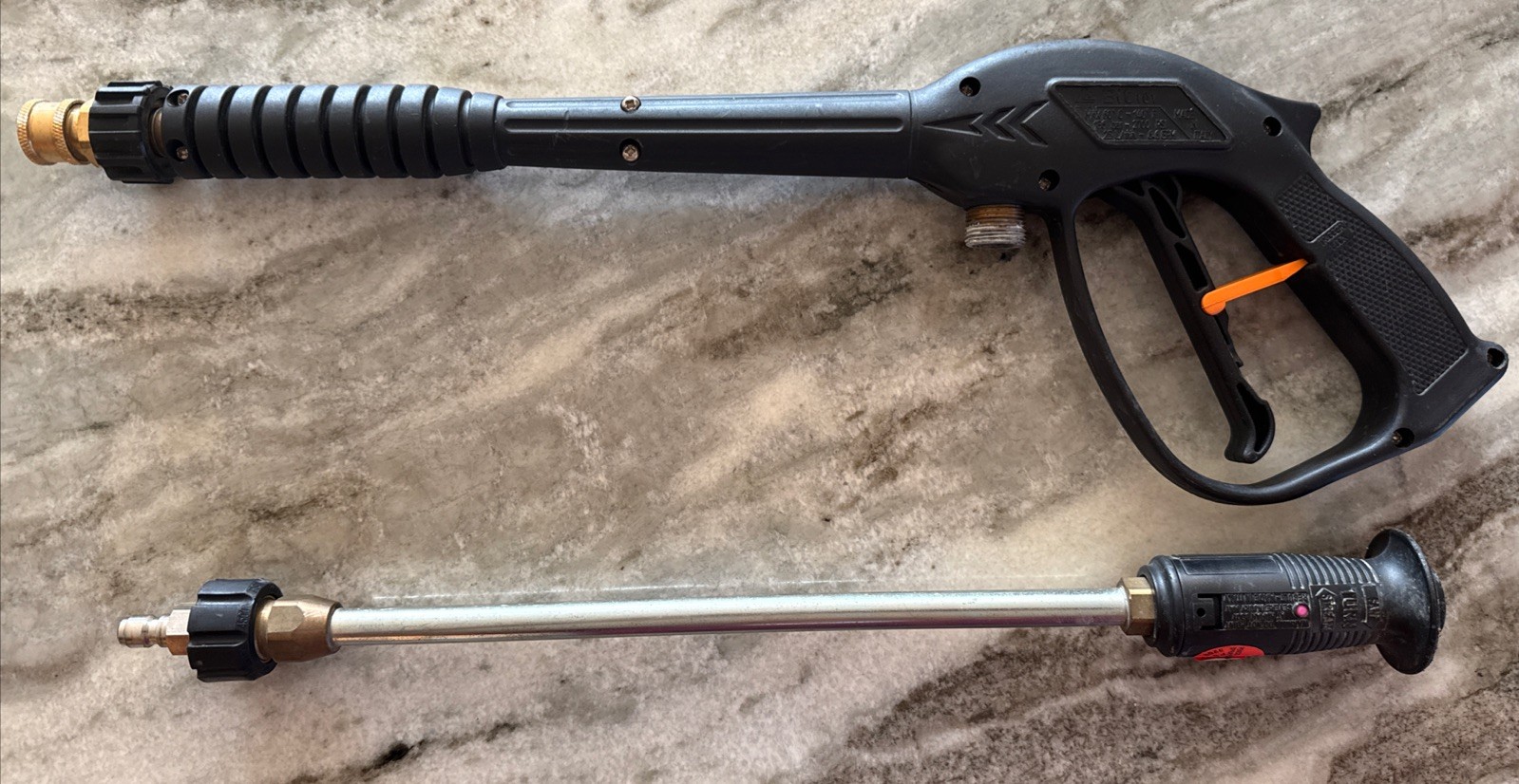 Black Max 3200 PSI 2.3 GPM Pressure Washer Spray Nozzle Wand Gun OEM Excell