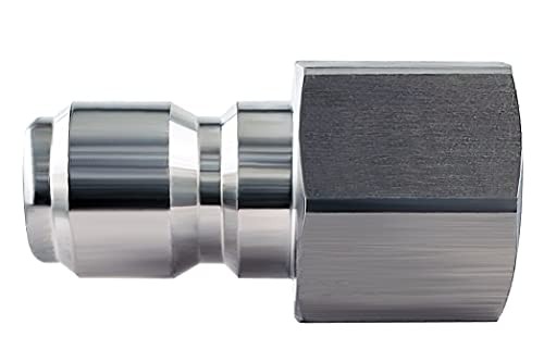 Ultimate Washer 3/8″ Quick Connect Pressure Washer Male and Female Hose Adapter