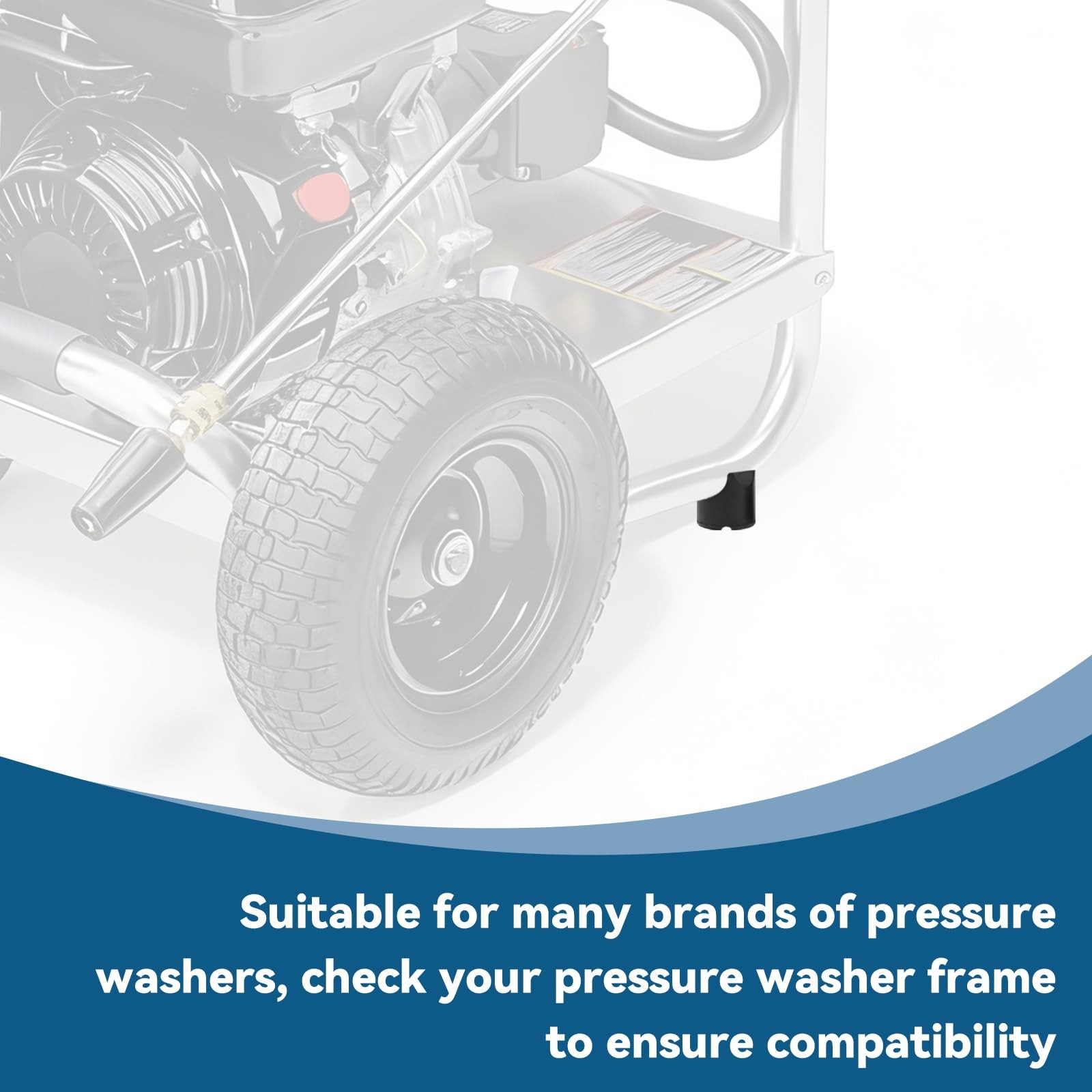 7105468 Pressure Washers Rubber Feet for Most Powered Pressure Washers-2Pcs
