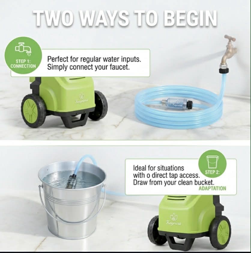Kayoura KY-PW-X1 Corded Electric Pressure Washer 2600 PSI Hose Reel TSS