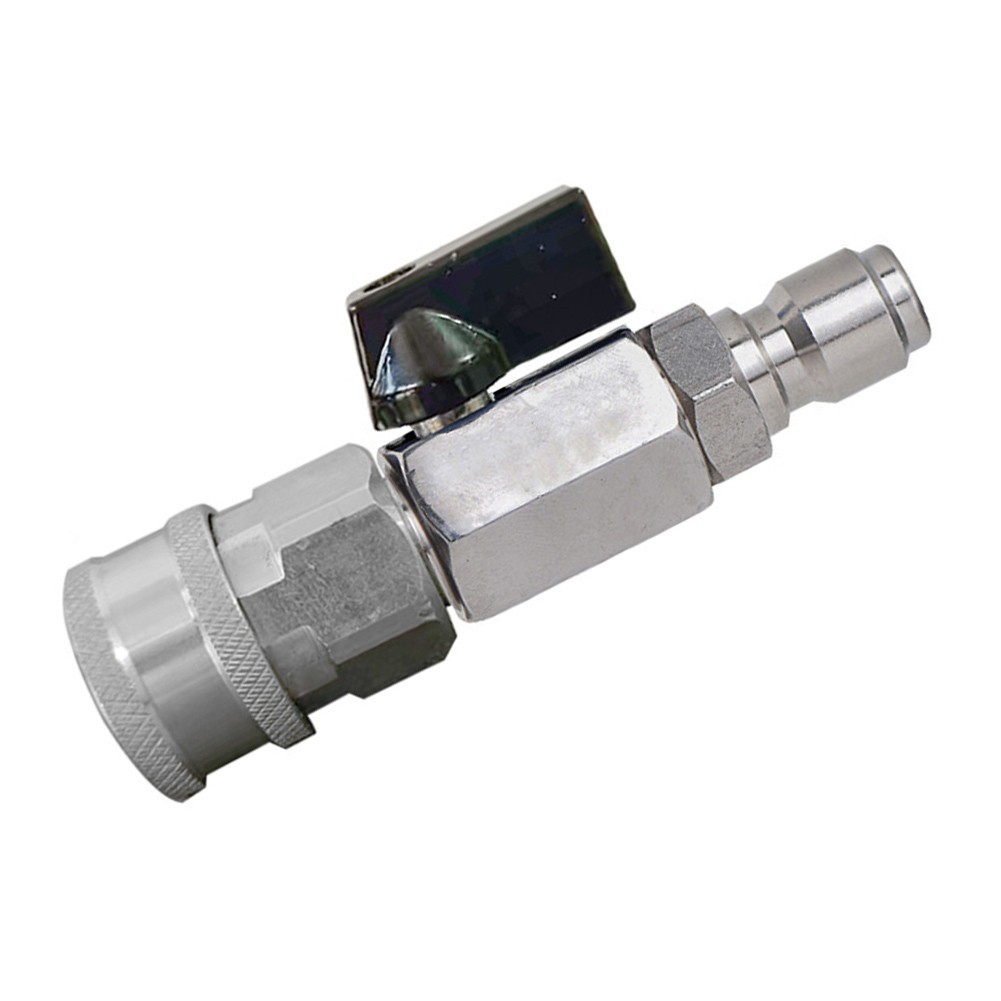 Compact and Efficient 38in High Pressure Washer Ball Valve Adapter Kit