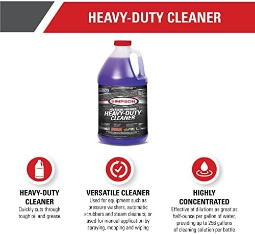 Simpson Cleaning Concentrated Soap Solution for Pressure Washers and Spray Bo…