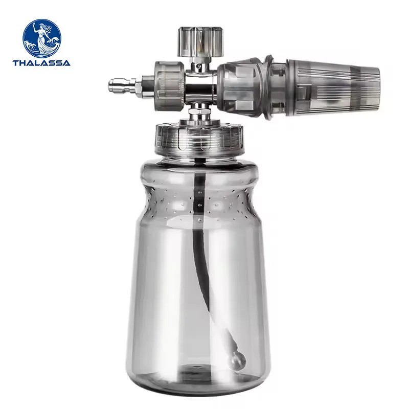 1L Pressure Snow Foam Lance Car Wash Spray Gun Bottle Quick Connect Washer Tool