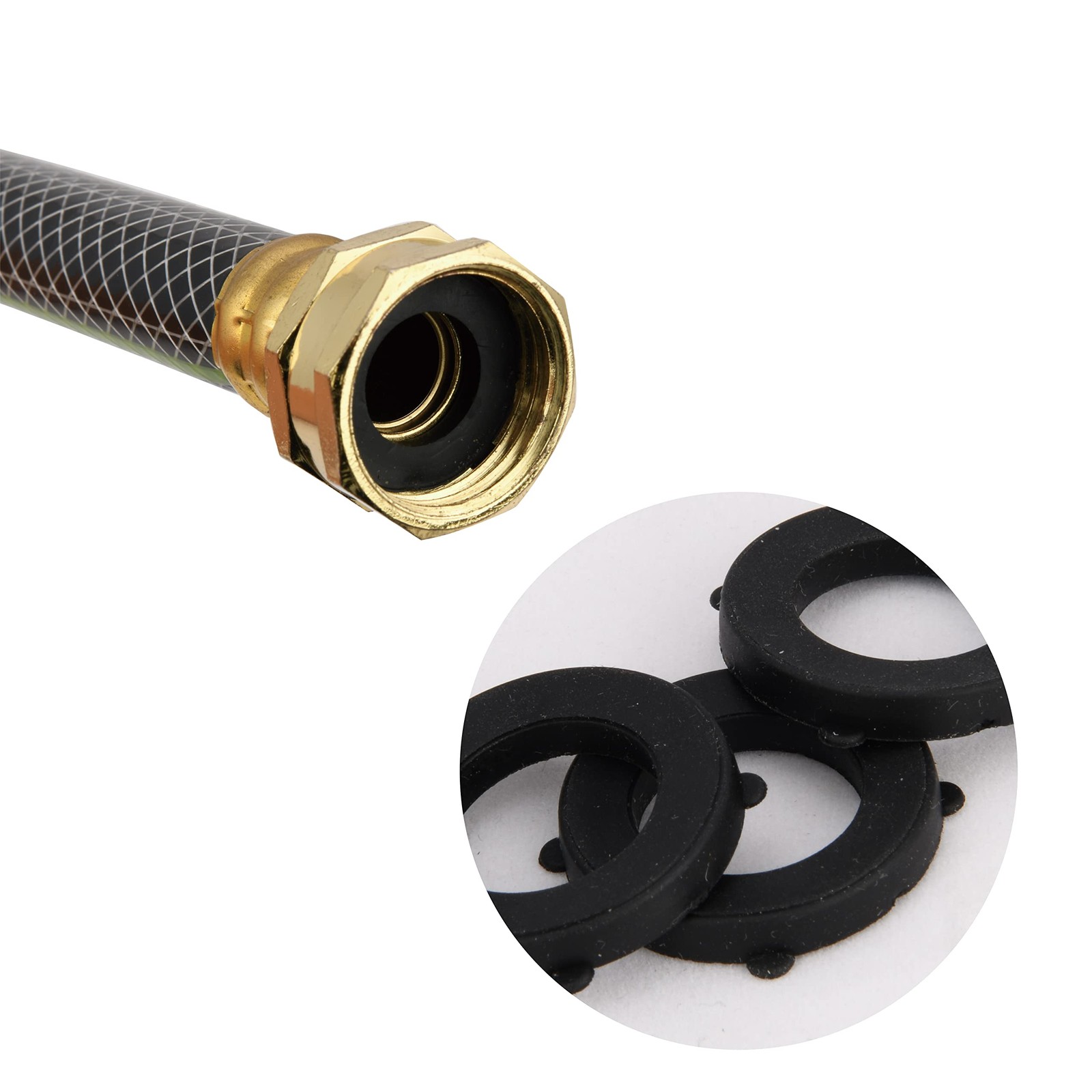 92500 Hose Filter and Washer Kit, Stainless Steel and Variety, 36 Pcs, Secure…