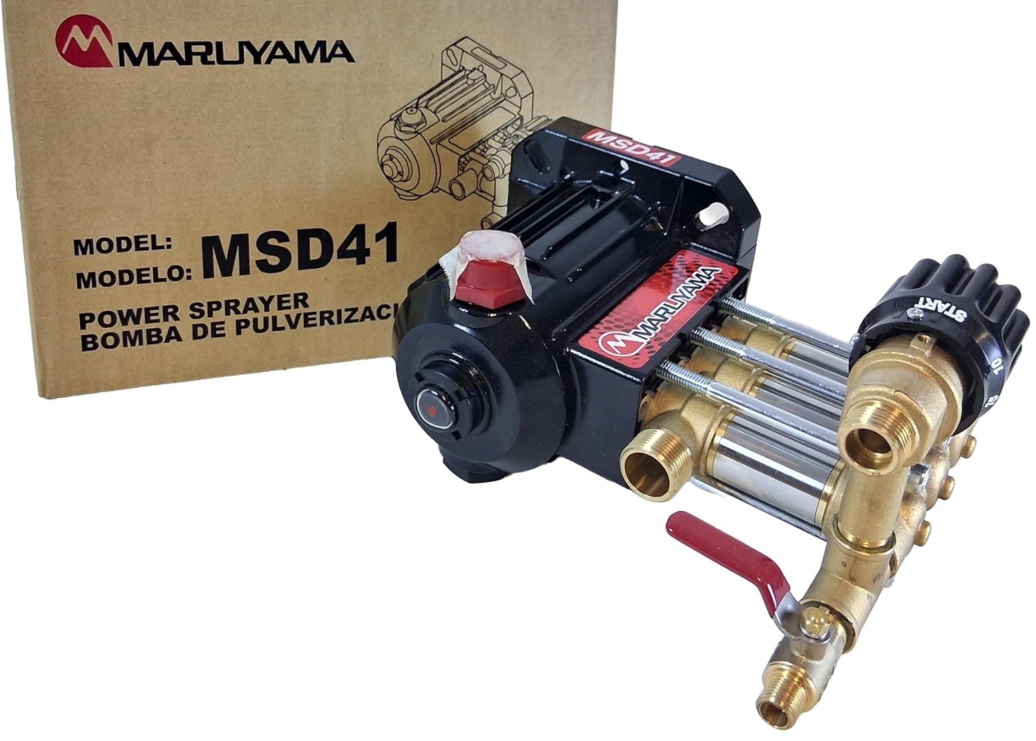 OEM Maruyama 366537 MSD41T 3/4-IN Pump Direct Drive for Gas Engine 580PSI 8.0GPM