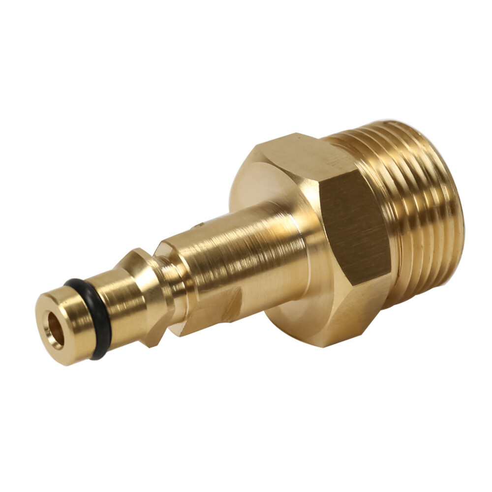 M22 14mm Hose Adapter Fits Karcher Pressure Washer Quick Connect Plug-in Nipple