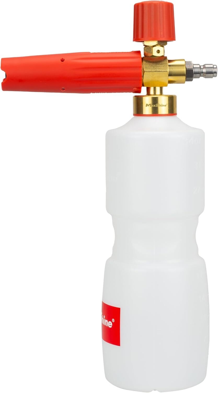 Maxshine 25Cm Adjustable Foam Cannon With Quick Disconnect For Pressure Washers