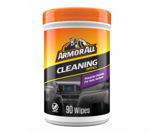 Armor All Car Cleaning Wipes, Wipes for Car Interior and Car Exterior, 90 Wipes