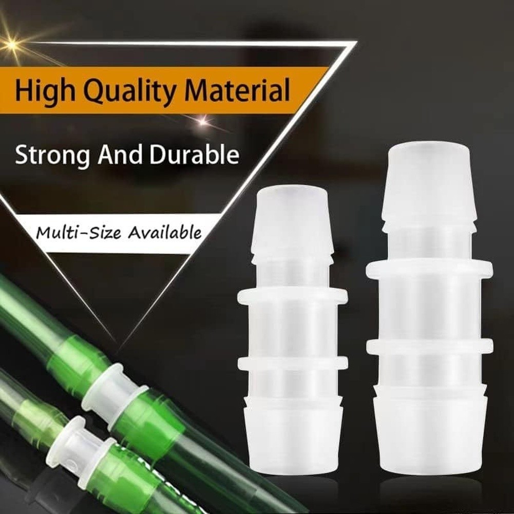 Food-grade Polypropylene Hose Barb Fittings Barbed Connectors Easy Installation