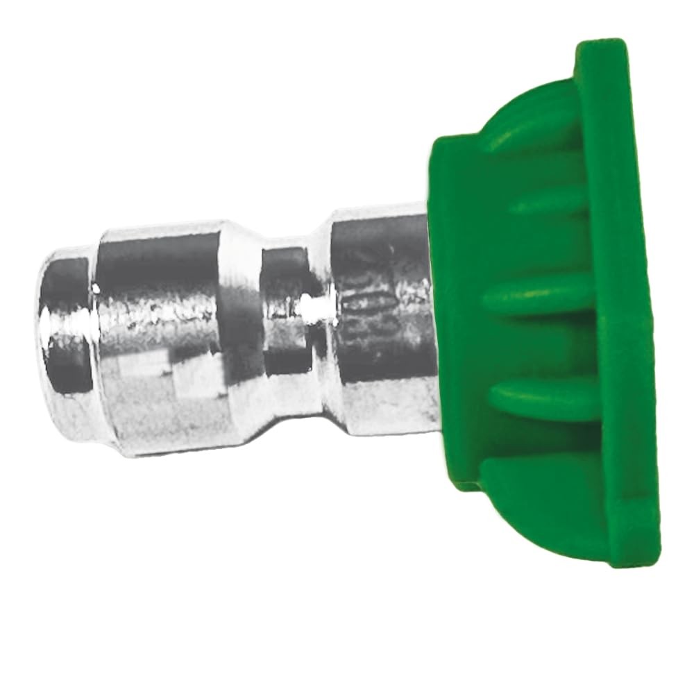PWA013 3.5 Orifice 25-Degree Pressure Washer Spray Tip (Green) – Quick Discon…
