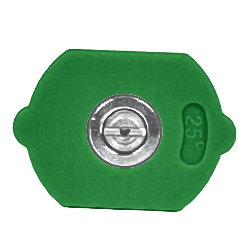 PWA013 3.5 Orifice 25-Degree Pressure Washer Spray Tip (Green) – Quick Discon…