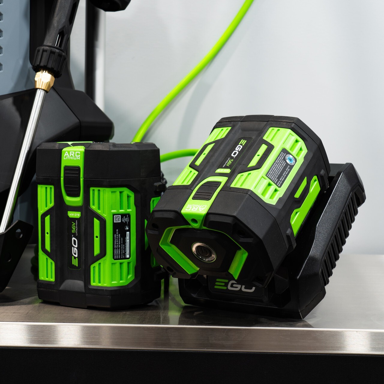 EGO Power+ 3200 PSI Cordless Pressure Washer | Kit With 2x 6.0 Ah Batteries