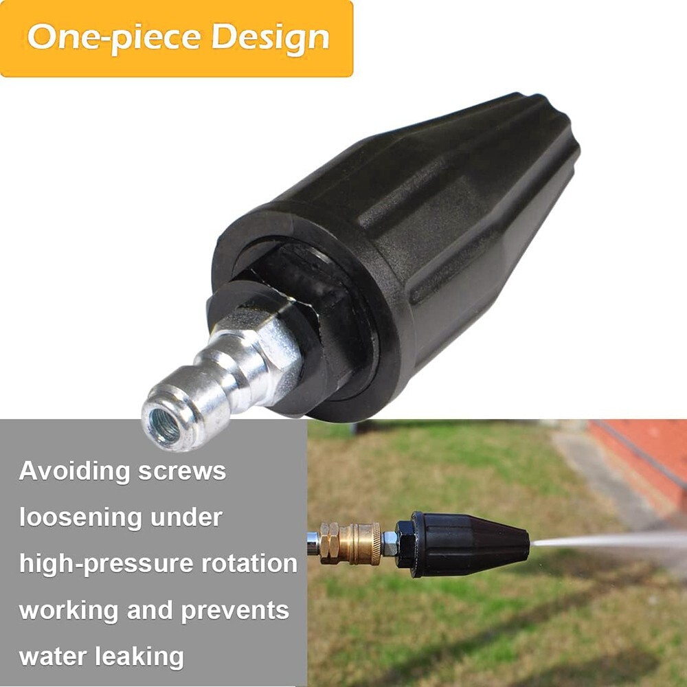 YAMATIC 3500 PSI High Pressure Turbo Nozzle 360° Rotating Spray Turbo