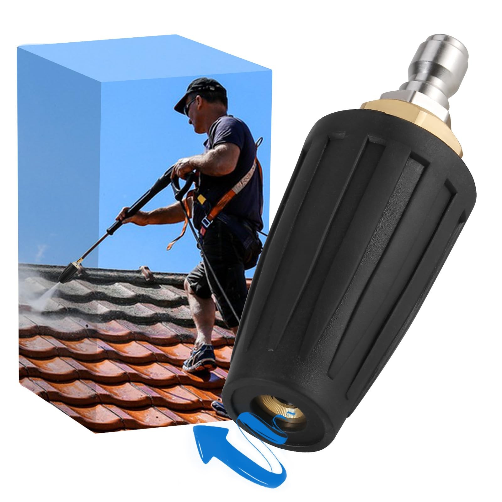 Turbo Nozzle Pressure Washer Tips, 4000 PSI, 4.0 GPM