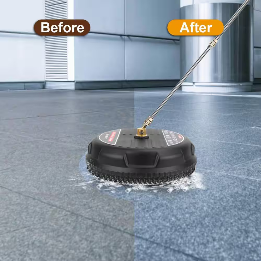 15 In. 4000 PSI Disc Power High Pressure Washer Surface Cleaner, Flat Washer Bro