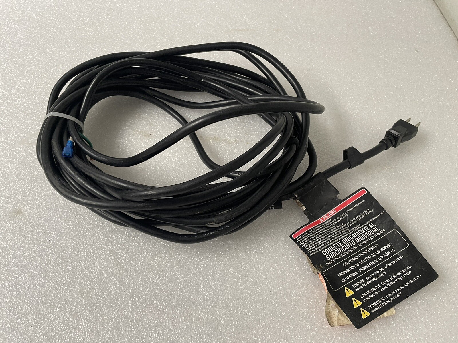 OEM Parts. Power Cord Assy For Ryobi RY141900 2000PSI Electric Pressure Washer B