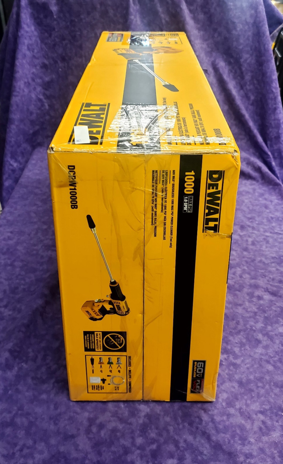 💥NEW SEALED💥DEWALT DCPW1000B 60V FLEXVOLT 1000 PSI CORDLESS PRESSURE WASHER