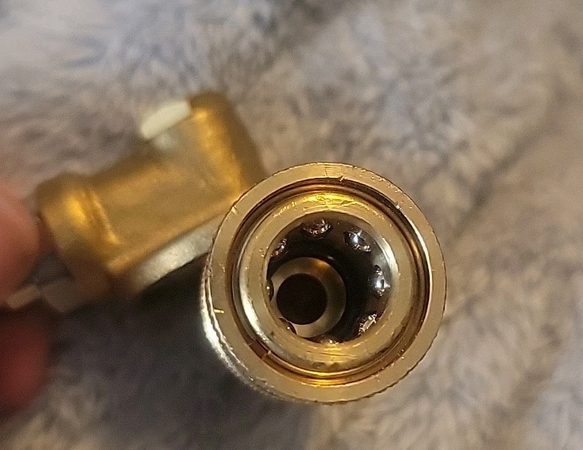 Pressure Washer Pivoting Coupler 7 Angle 240 Degree Rotation Gutter Cleaner C150