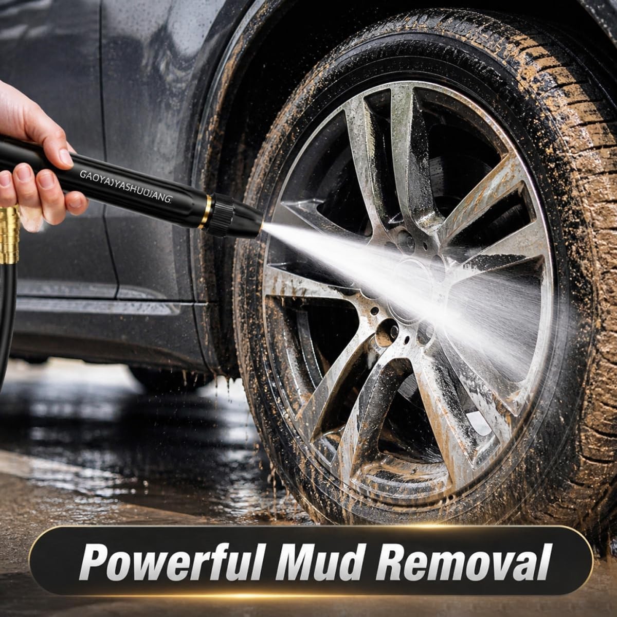 1-10X High Pressure Car Wash Water Gun Spray Nozzle Portable Washer for Auto