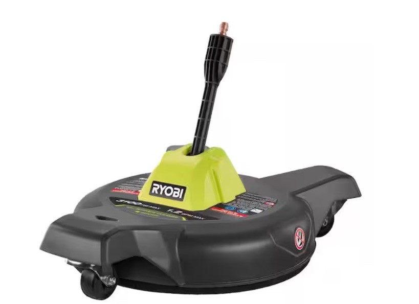 Ryobi RY31SC312 1.2GPM 12″ Surface Cleaner For Electric Pressure Washer