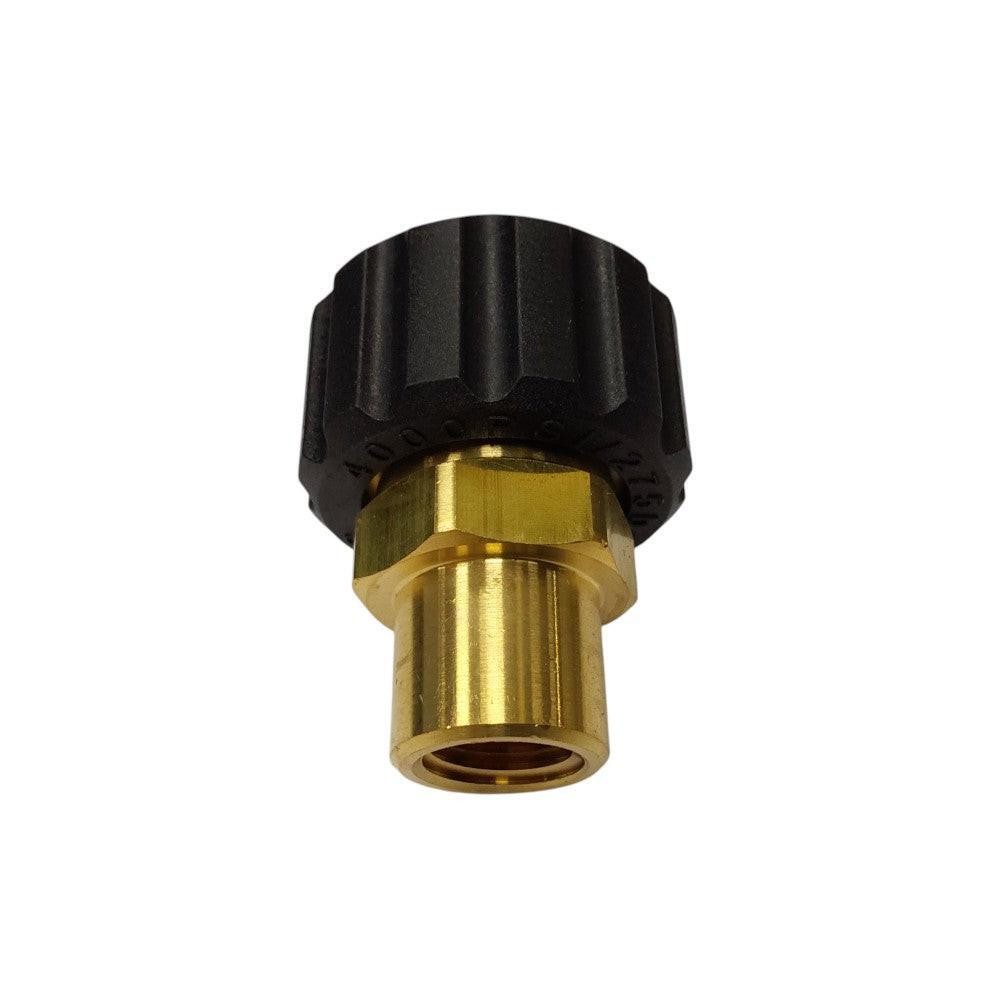 NEW PRESSURE WASHER FITTING 1/4 F X M22F HIGH PRESSURE BRASS 2 IN KIT ( PPH1 )
