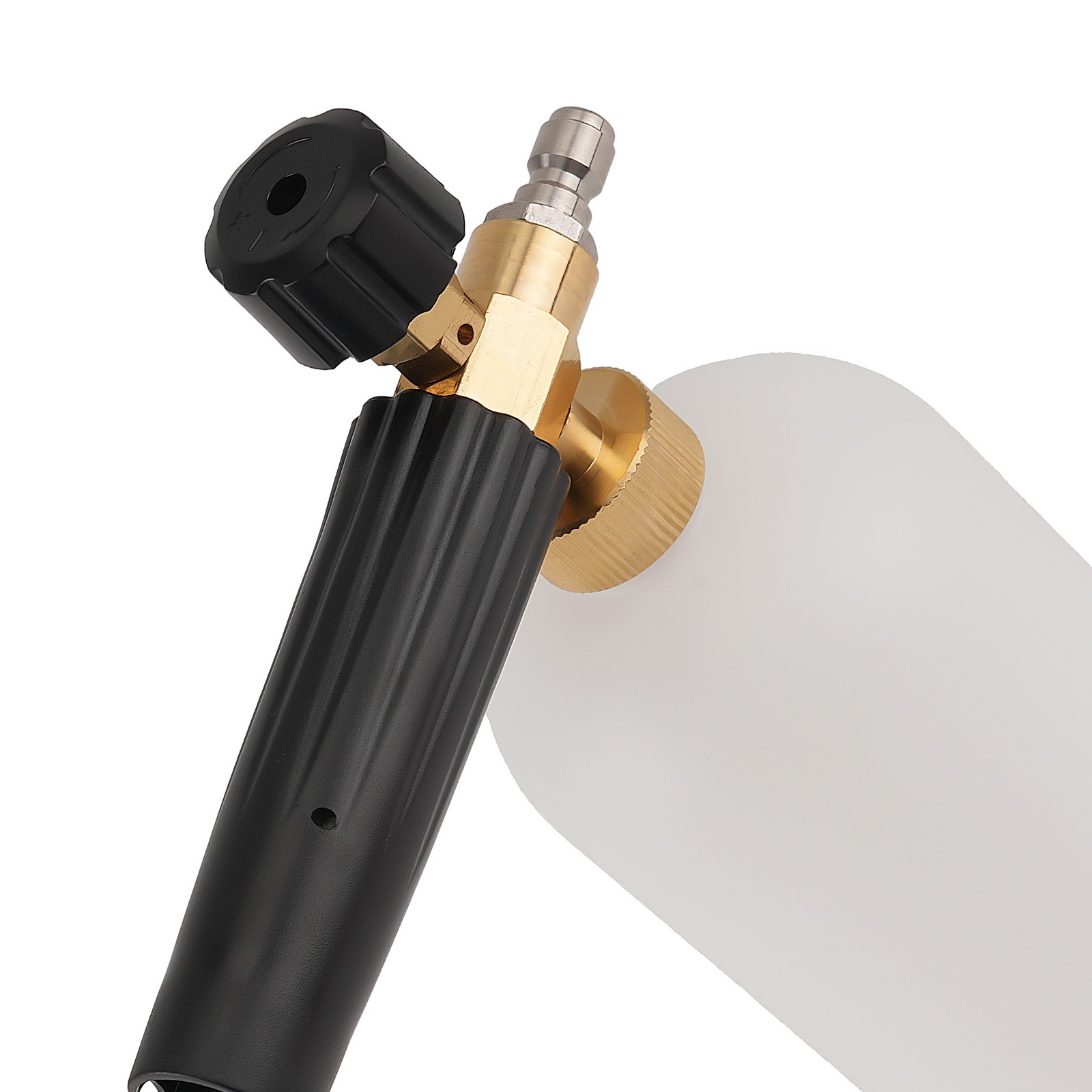 Snow Foam Cannon Pressure Washer Spray Gun 5 Angle Nozzle 1/4″ Quick Connect