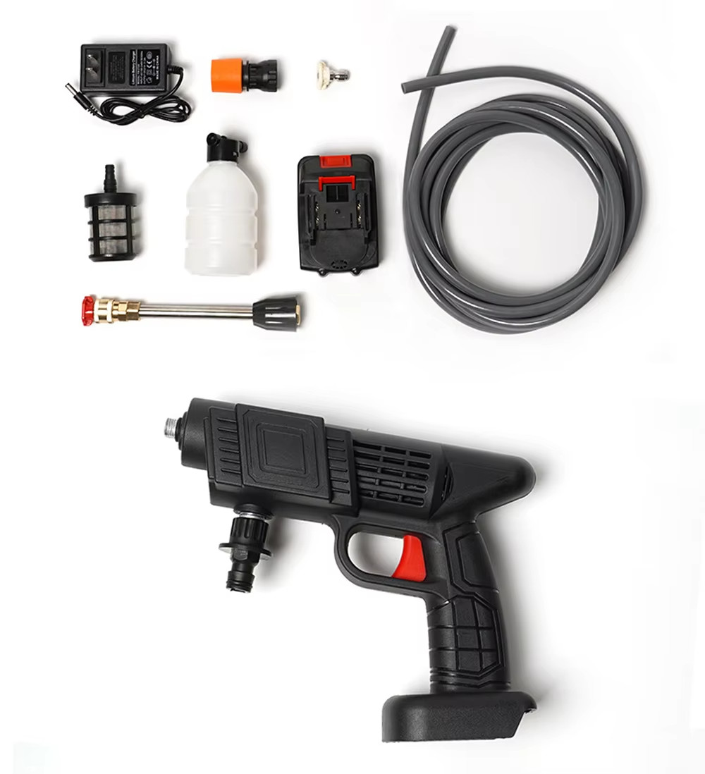 50Bar 200W Battery Operated 20000mAh 6-in-1 High Water Pressure Pressure Washer