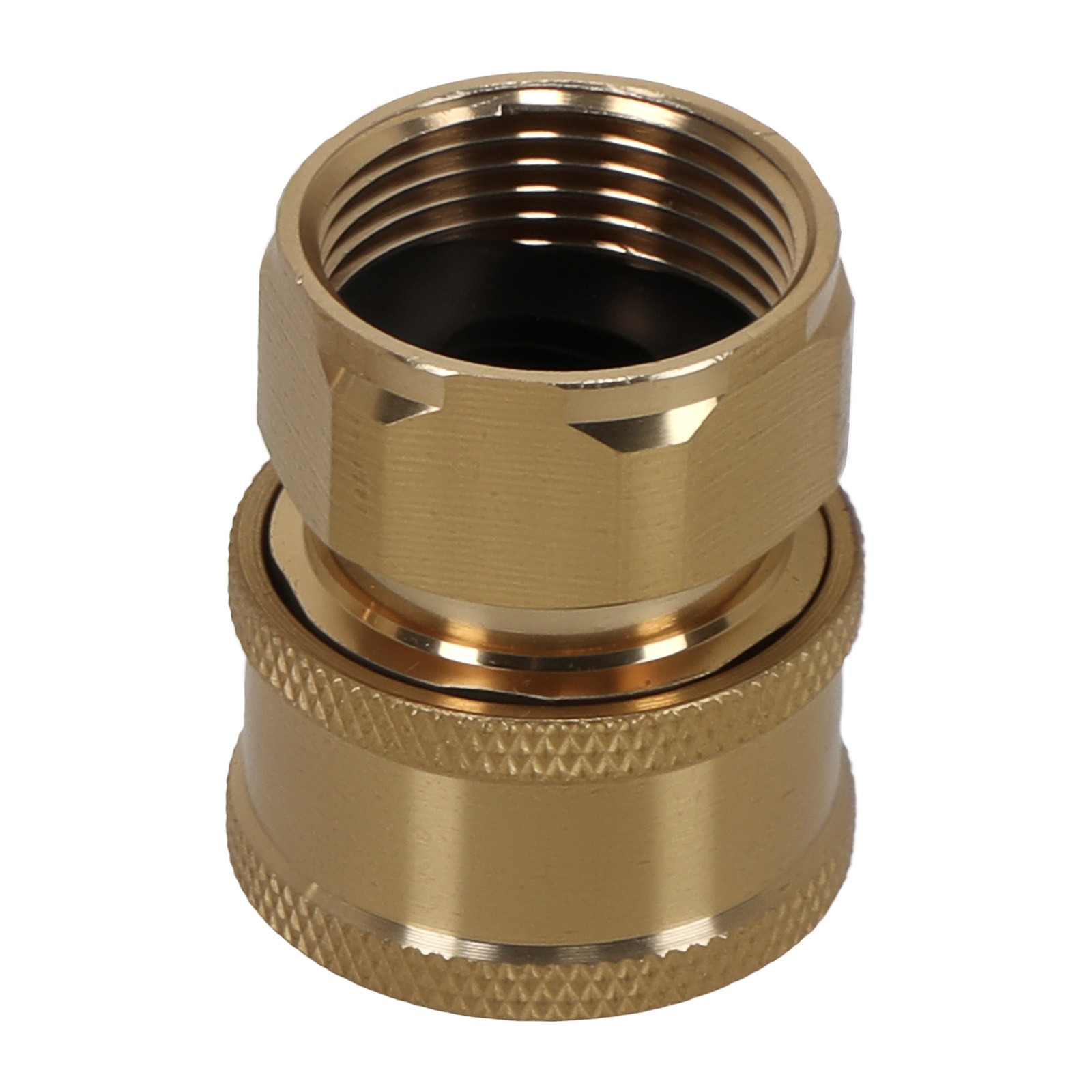 High Pressure Washer Adapter Brass M22-15 Male to 3/8″ QC Connection 4 Pack Set