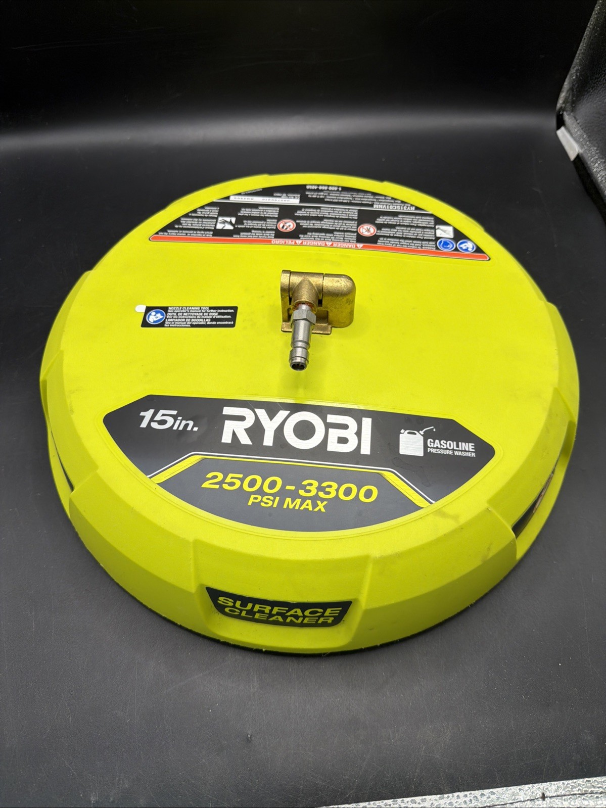 Ryobi RY31SC01 15 in. 3300 PSI Surface Cleaner for Gas Pressure Washer