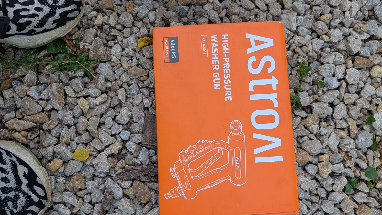 AstroAI High-Pressure Washer Gun
