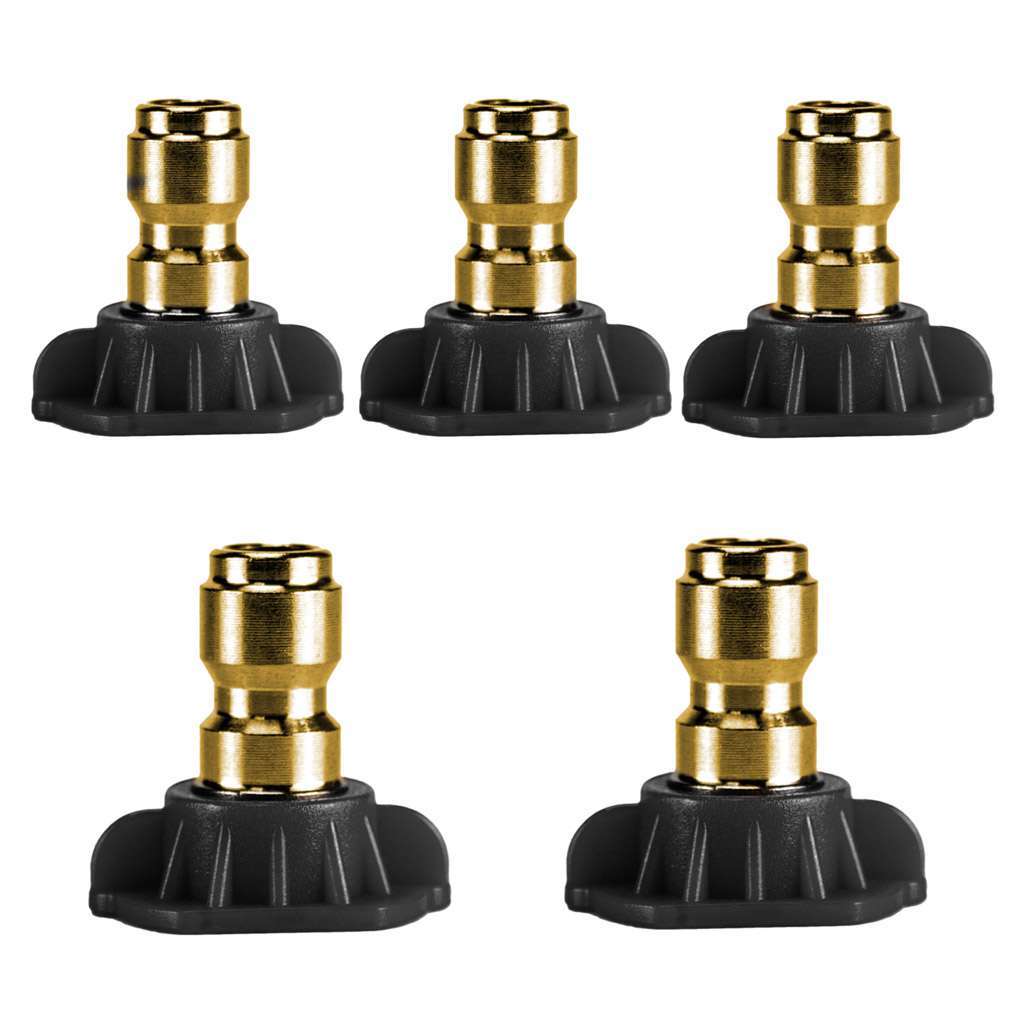 1-5Pcs Pressure Washer Spray Tips Nozzles High Power Kit Quick Connect 1/4″ Set