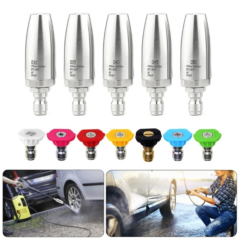 Professional High Pressure Sprayer Nozzle for Car Gardeners Furniture Cleaning