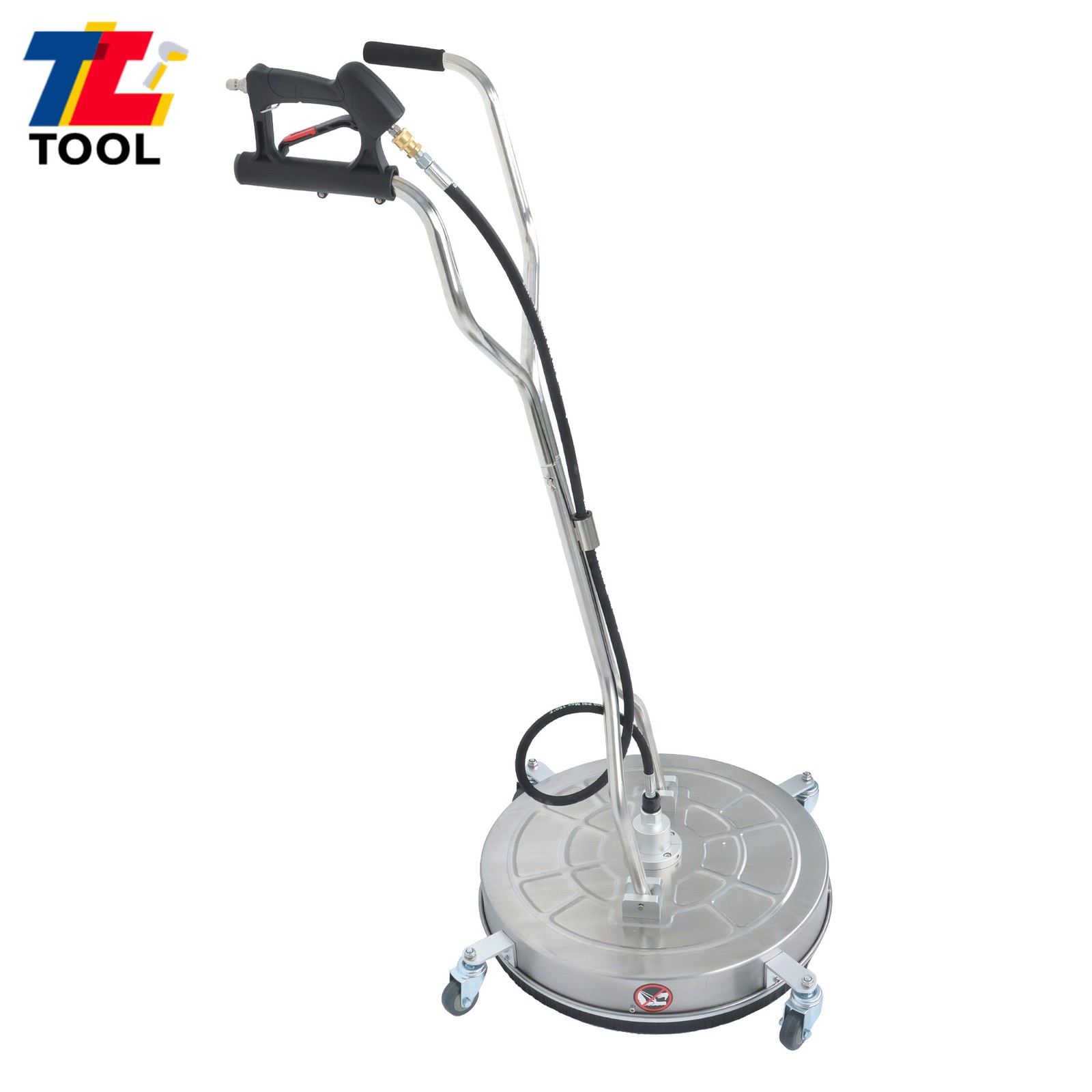 24″ Pressure Washer Surface Cleaner w/ Handles & Wheels Quick Connect