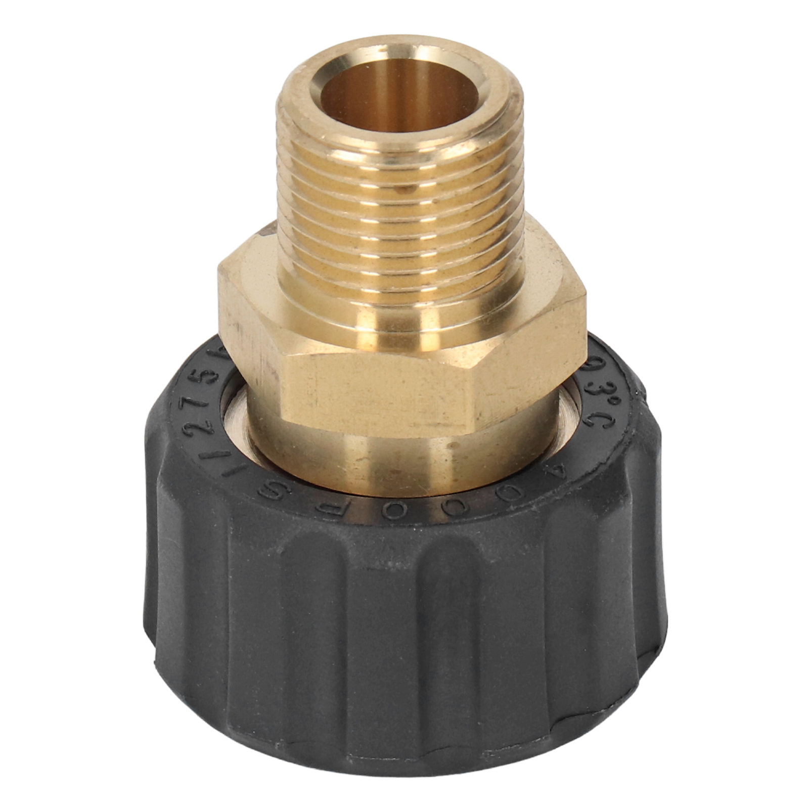 Pressure Washer Adapter Hose Connector 5000PSI Male G3/8 To Female M22 15mm