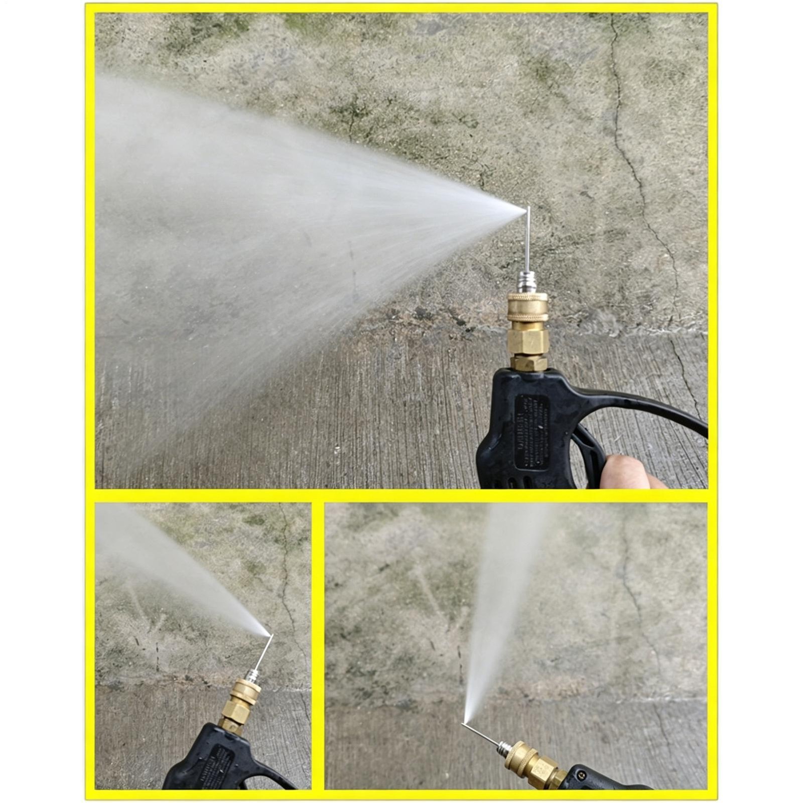 High Pressure Washer Sprayer Needle Stainless Steel Long Wand Flush Wand