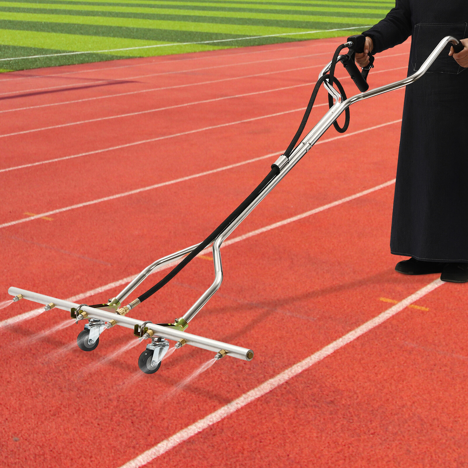 39” 5000psi Pressure Washer Water Broom with 7 Nozzles For Hot and Cold Water