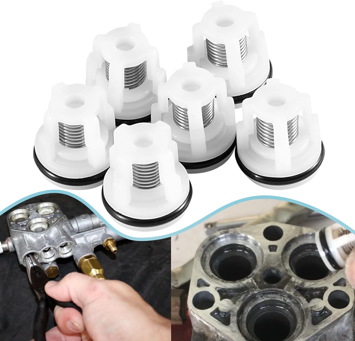 AR2233 Annovi Reverberi Check Valve Kit for RMV/ALUM RMW/ALUM Series Pump