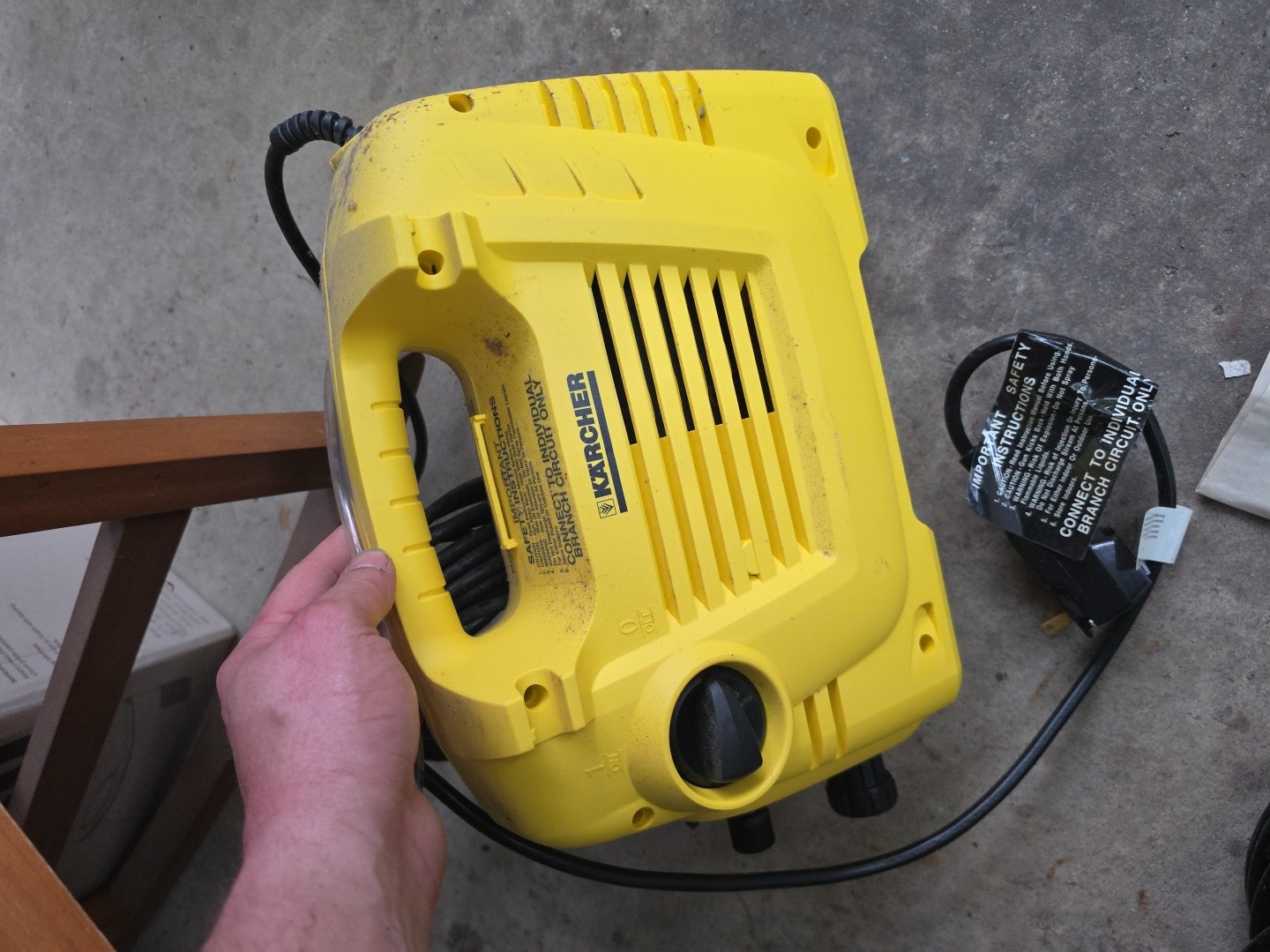 2004 ,karcher K 2.35 electric pressure washer 1300 PSI NEW OLD STOCK “RARE”