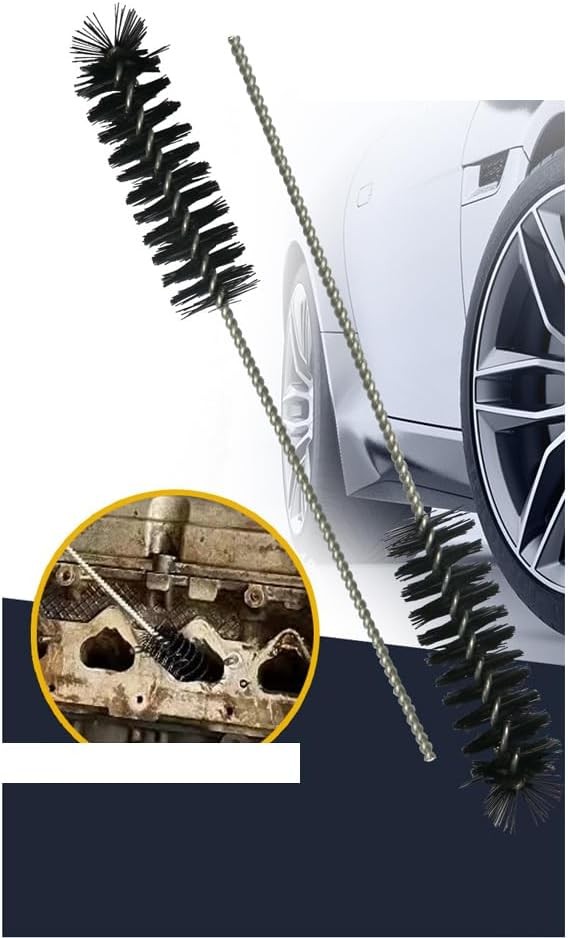 3 Pack Carbon Dirt Cleaning Brush Carburetor Cleaner Car Engine Air Black