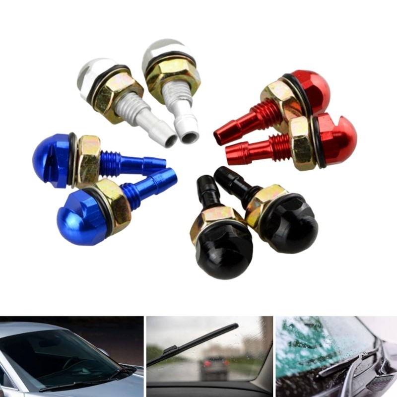 Windshield Wiper Washer Sprayer Nozzle Windscreen Washer Jets Car Accessories