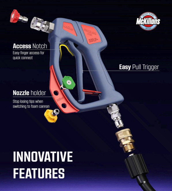 Factory MJJC Foam Cannon Pro V2.0 1/4 and Swivel gun Pro