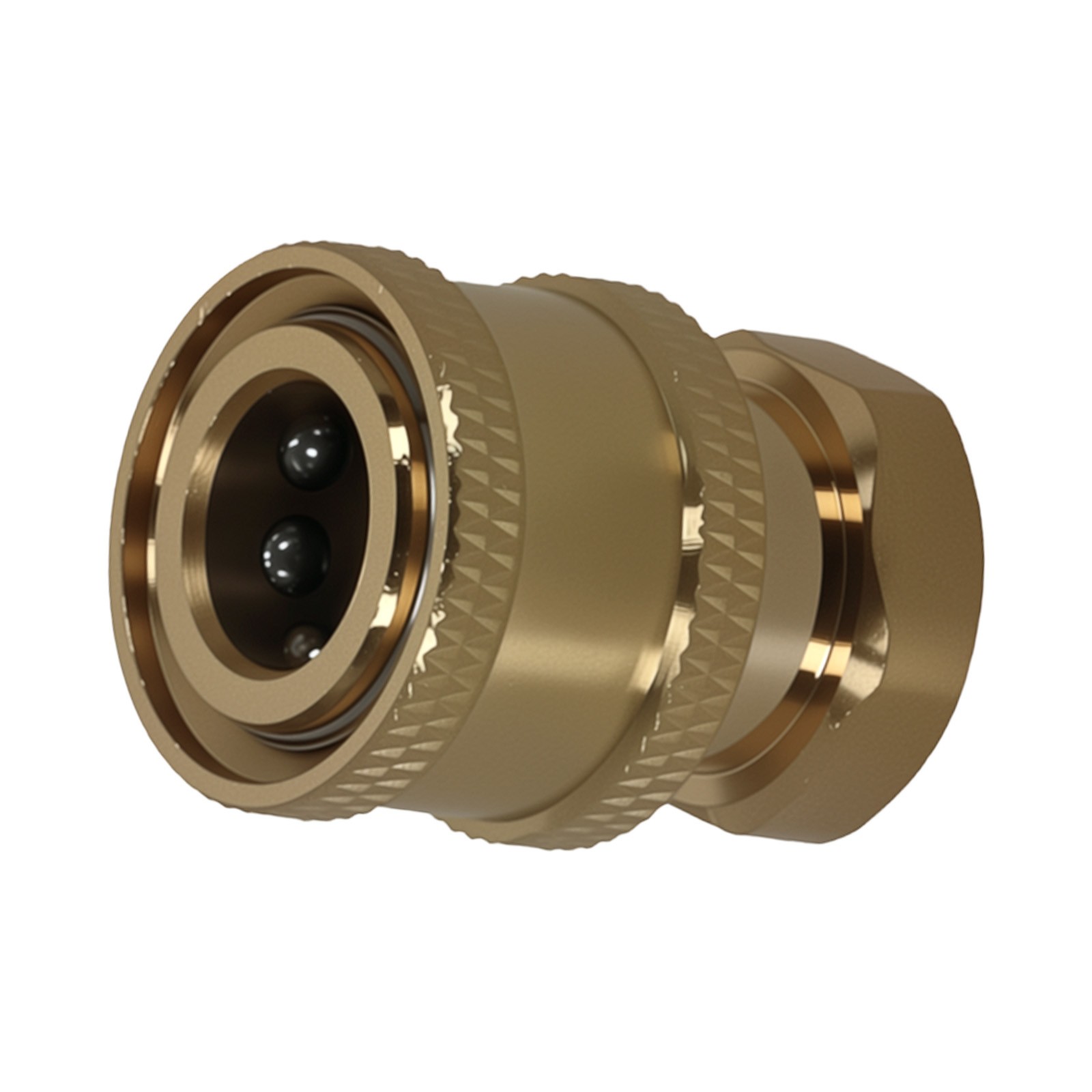 Brass Pressure Washer Adapter Coupler 1/4″ Quick Connect Socket to Female NPT