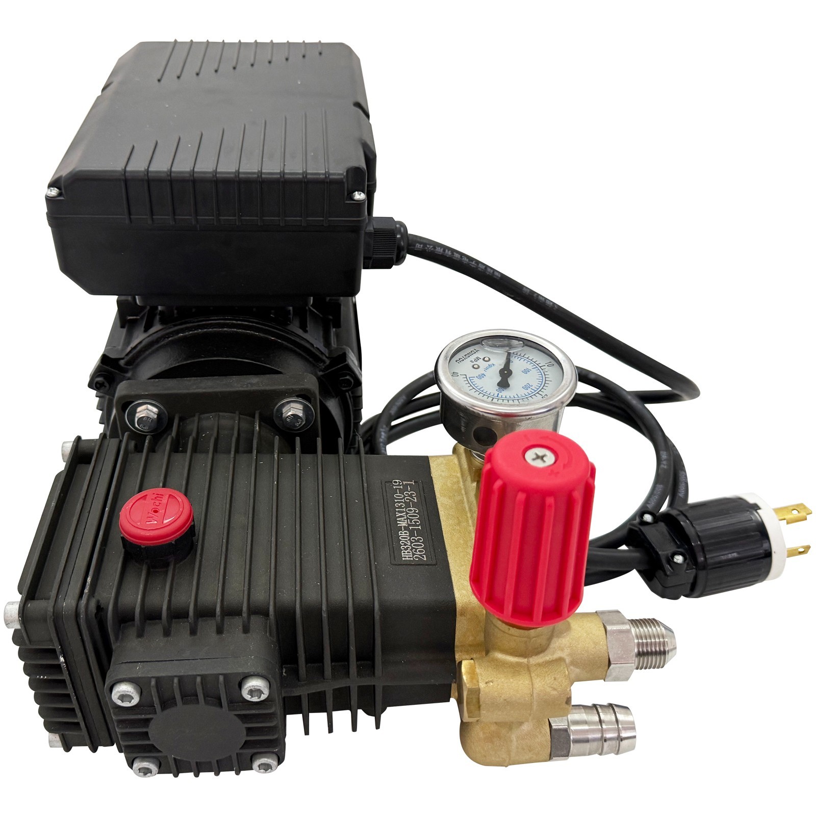 110V Portable High-Pressure Car Wash Machine Cleaning Pump with Water Gun