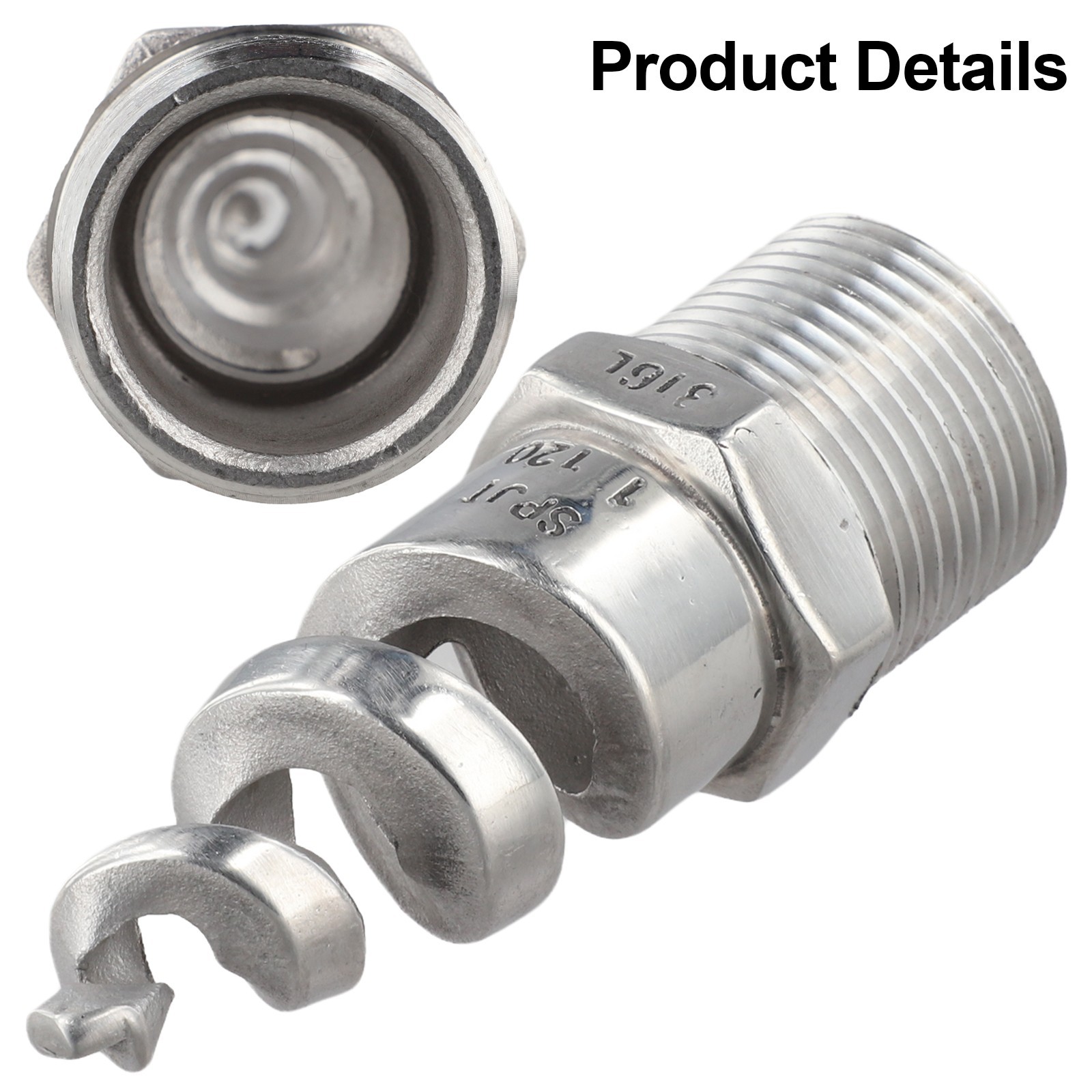 Stainless Steel Nozzle for Effective Cleaning in Various Industrial Tasks