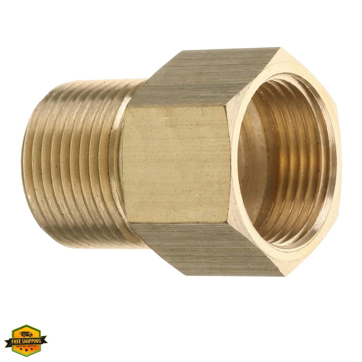 Pressure Washer Coupler, Metric M22 15mm Male Thread to M22 14mm Female Fitti…