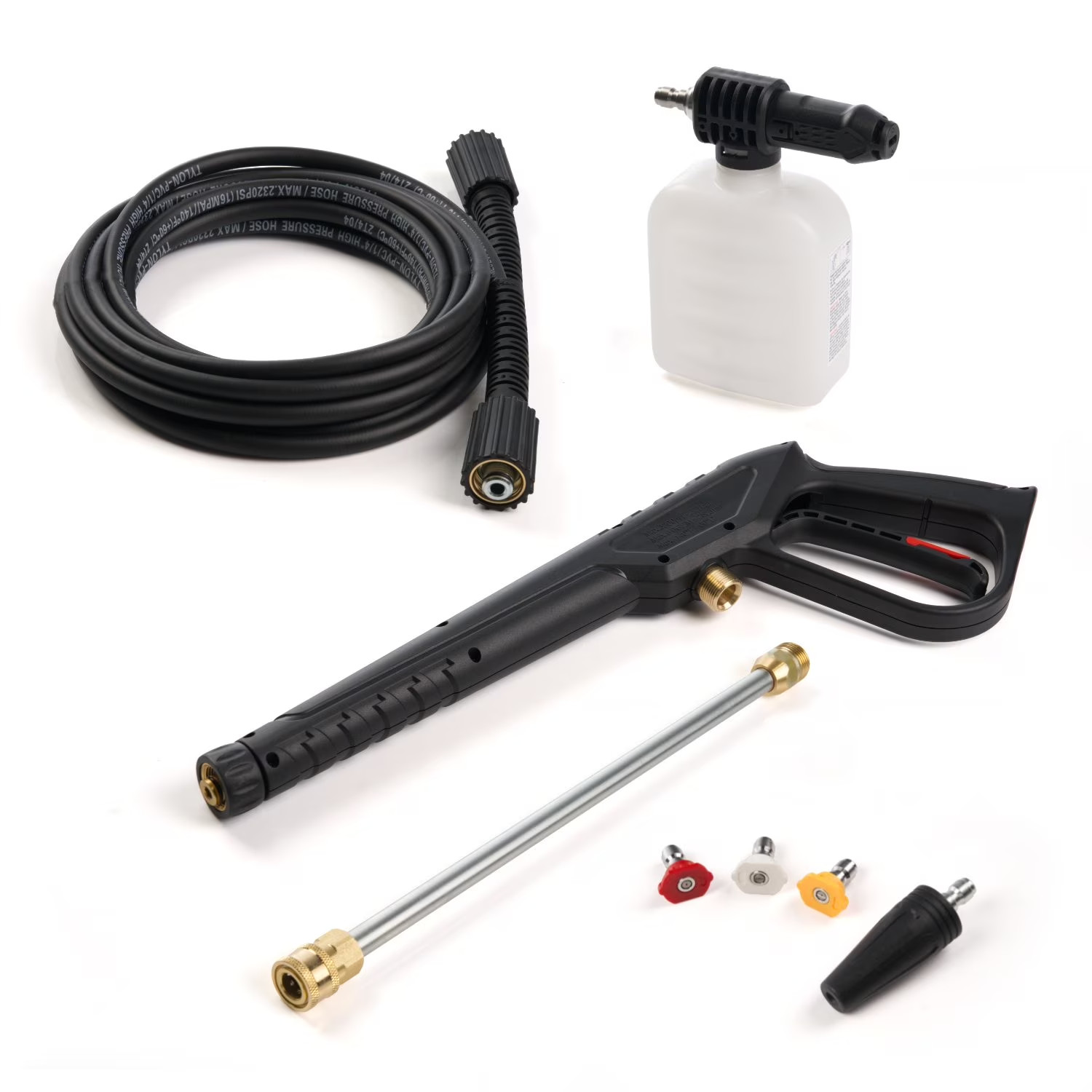 CAT 2200 PSI Electric Pressure Washer 1.2 GPM 13-Amp Motor Turbo Nozzle Foam Gun