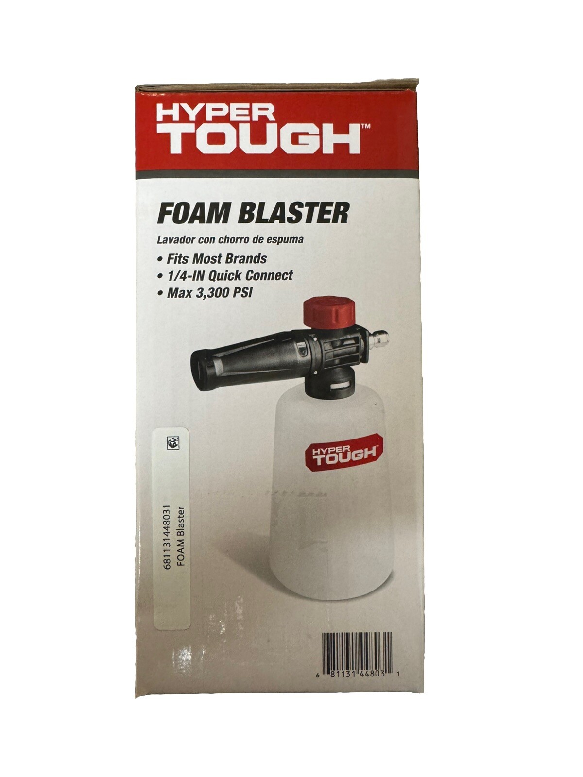 Hyper Tough Foam Blaster for Gas & Electric Pressure Washer, 25.4 fl oz