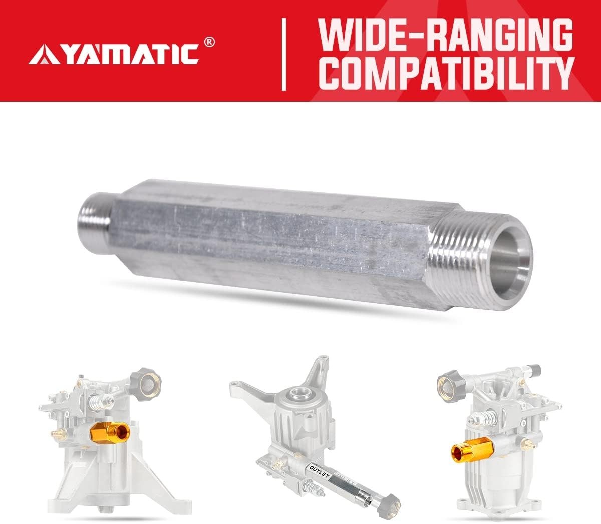 Replacement Outlet Tube for Pressure Washer Pumps – Compatible & Durable