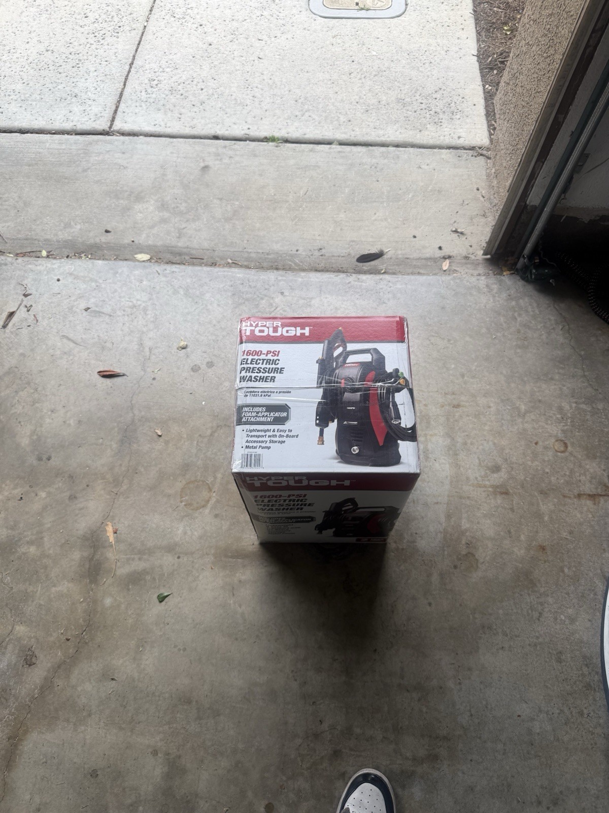 hyper tough pressure washer 1600 Psi