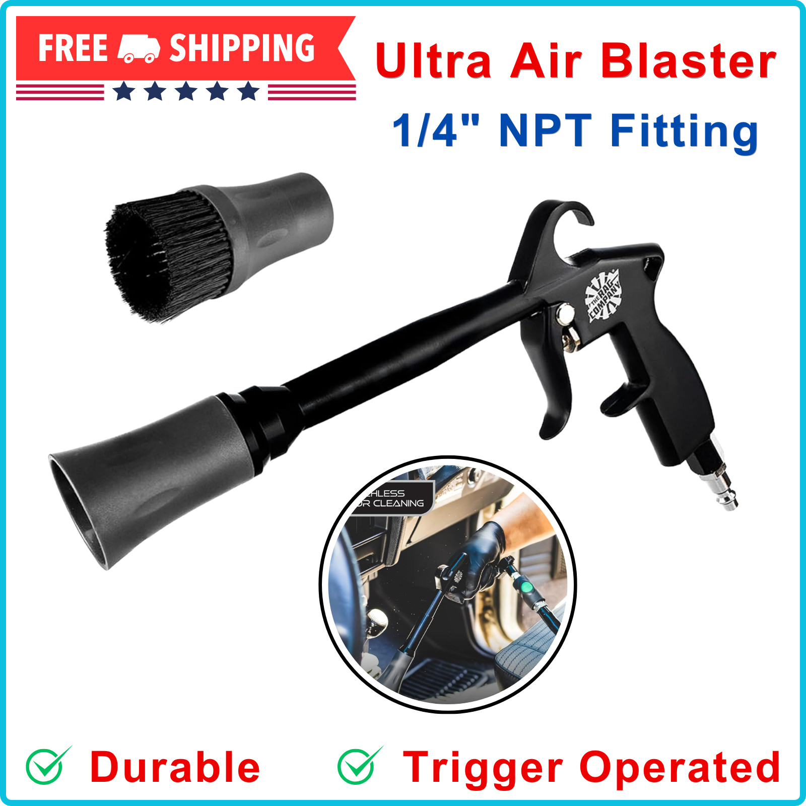 The Rag Company – The Ultra Air Blaster (Version 2) – Lift, Blast Dirt & Debris